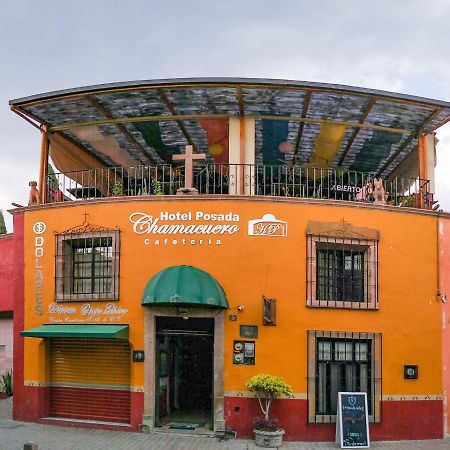 Hotel Posada Chamacuero Comonfort Exteriör bild
